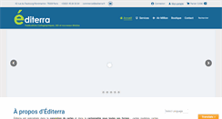 Desktop Screenshot of editerra.fr